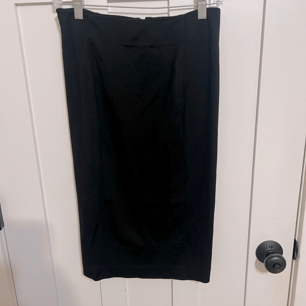 Cabi Black Classic Pencil Skirt Size 4 Zip